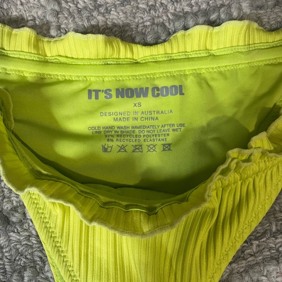 It’s Now Cool The Frill Tie Eco Bikini Bottoms - Picture 2 of 3